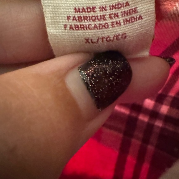 Women’s Levi’s Western Wear Orange/ Brown Top with Pearl Buttons SIZE XL SOFT - Picture 11 of 14